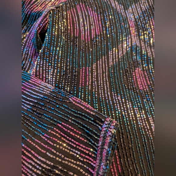 80s Carolyne Barton Evening Blouse - Picture 10 of 10